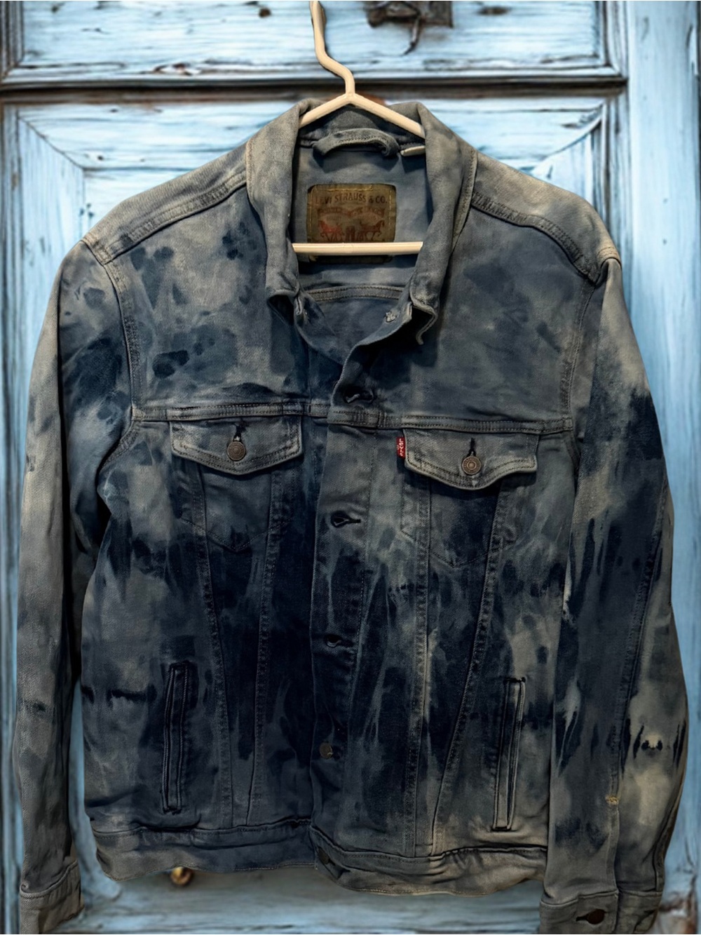 Levi's Distressed Trucker’s Denim Jacket